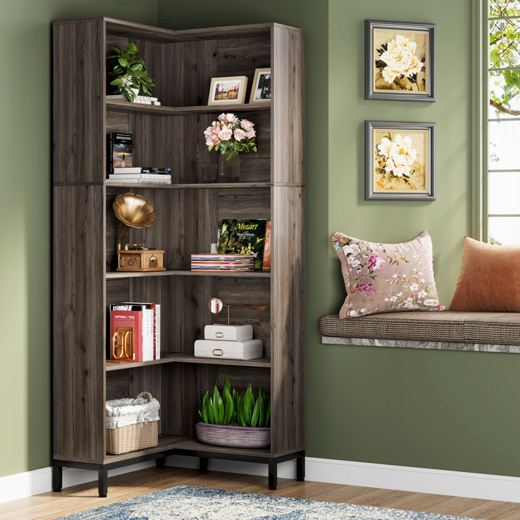 Wayfair shop corner bookcase